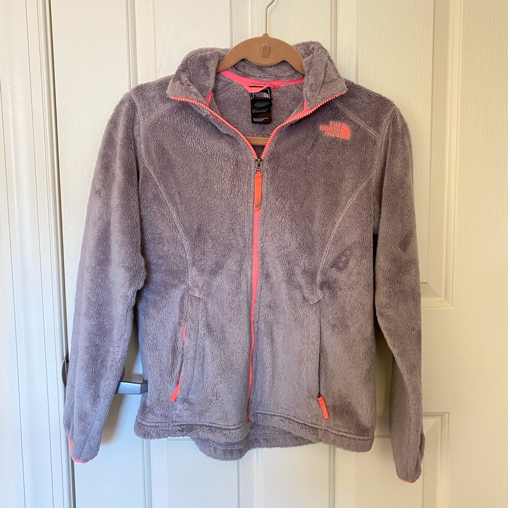 north face fleece zip up jacket